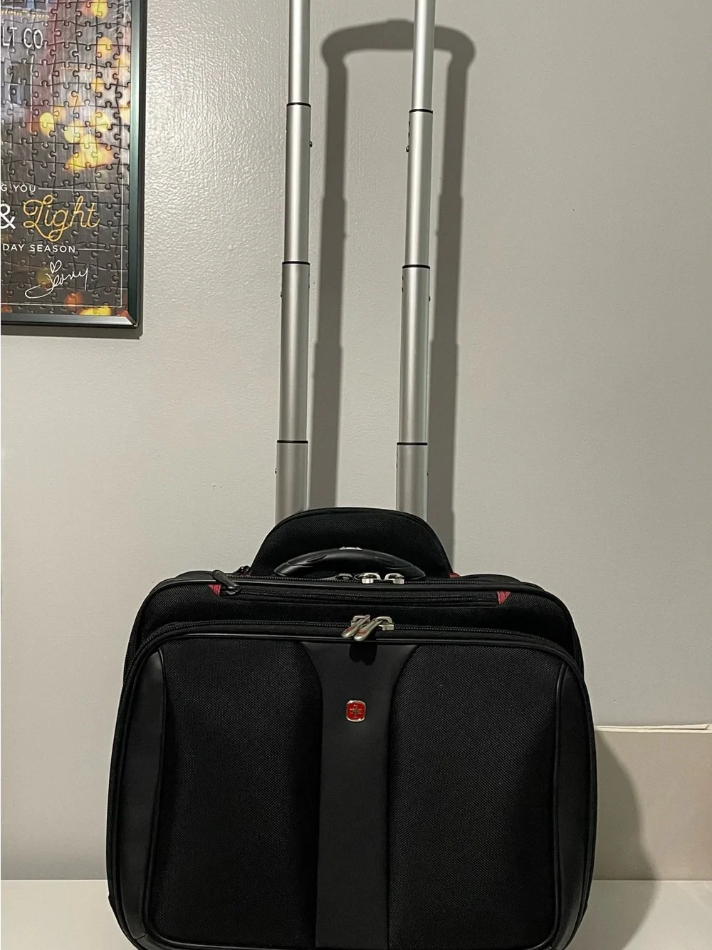 Swiss Gear Wenger Patriot Business Rolling Laptop Briefcase Luggage Carry Bag